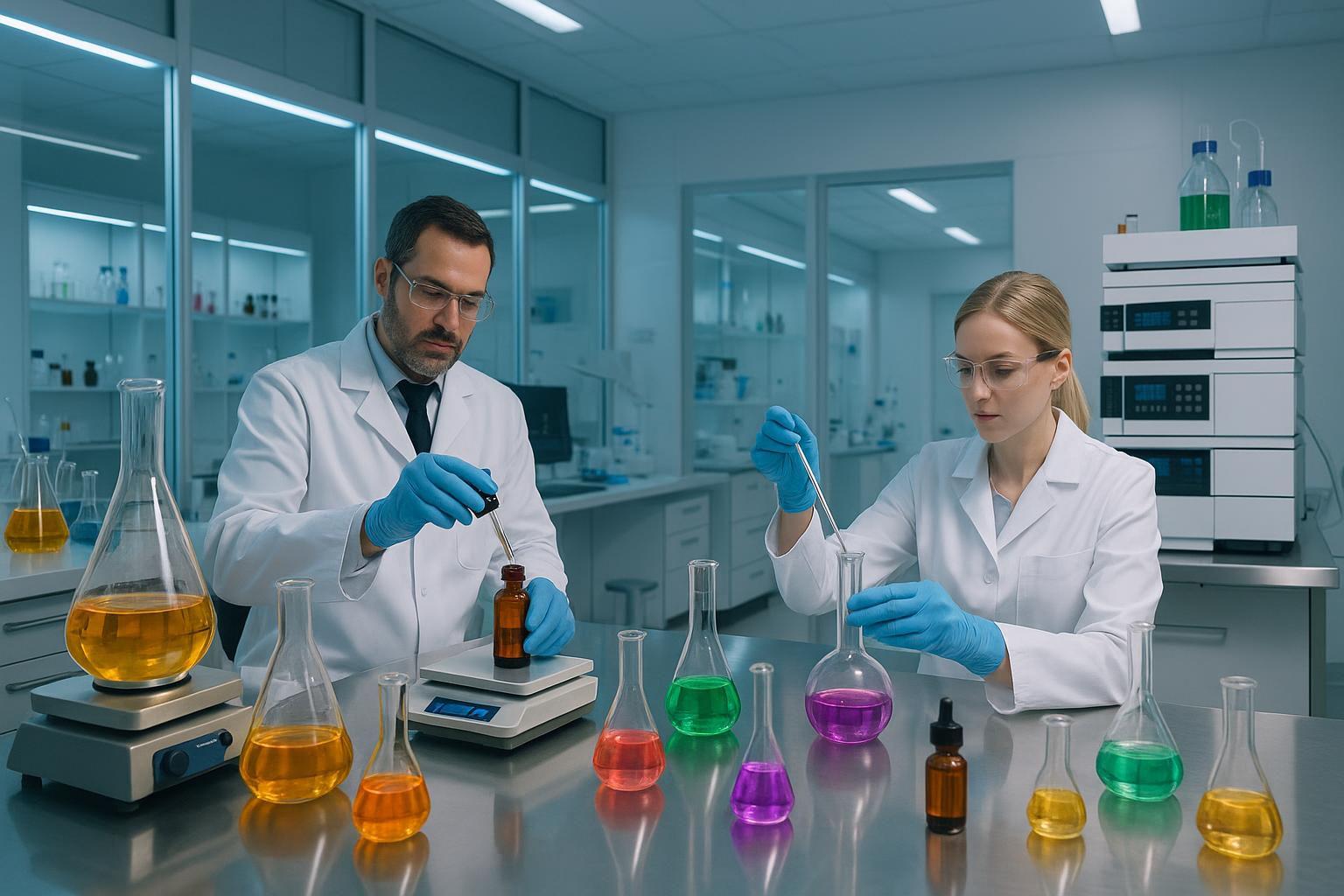 Laboratório de classe farmacêutica Stock Off